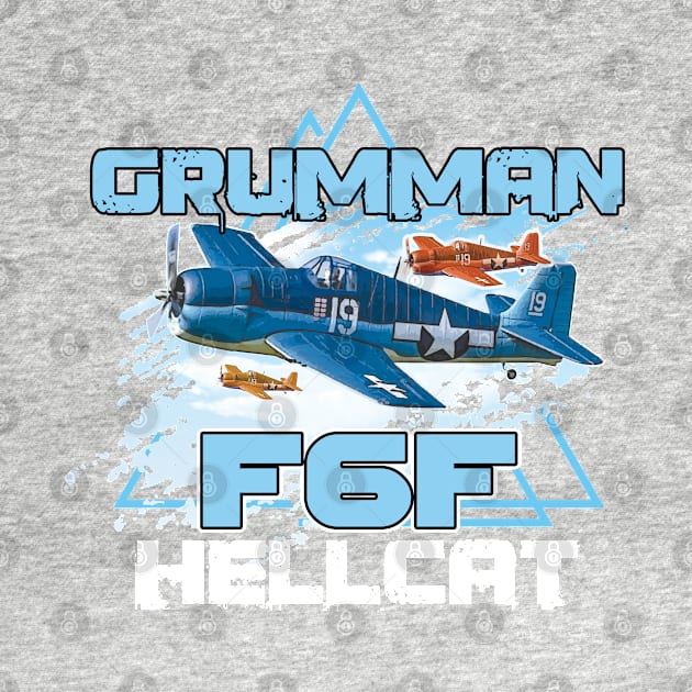 F6F HELLCAT T-SHIRT GIFT HELLCAT TEE GIFT by woormle